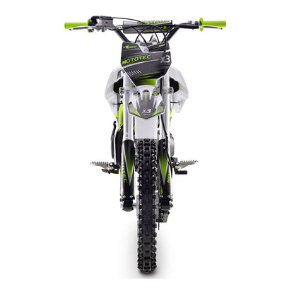 MOTOTEC X3 125CC 4-Stroke Green Gas-Powered Dirt Bike (95731462)