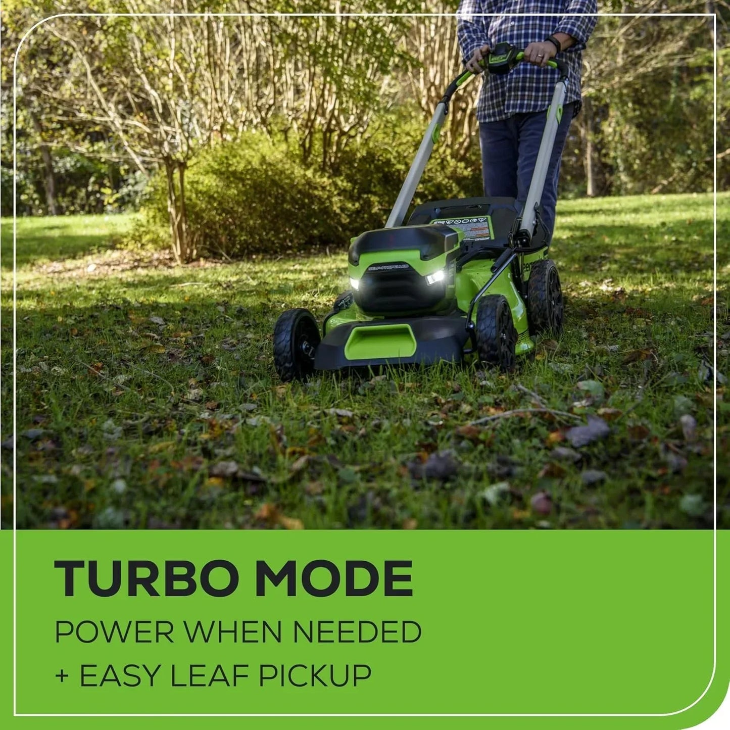 60V 21�� Cordless (Self-Propelled) Lawn Mower , 2 x 4.0Ah Batteries and Dual Port Rapid Charger