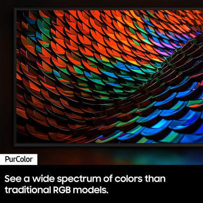 Samsung 85 Crystal UHD 4K Smart TV DU7200B with PurColor, HDR, and Tizen OS 2024 Model