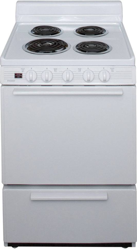 Premier 24 inch Electric Range (White)