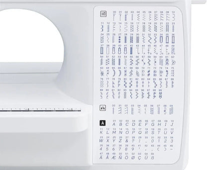 Brother Sewing and Quilting Machine, Computerized, 165 Built-in Stitches, LCD Display, Wide Table, 8 Included Presser Feet, White, 20x12x17