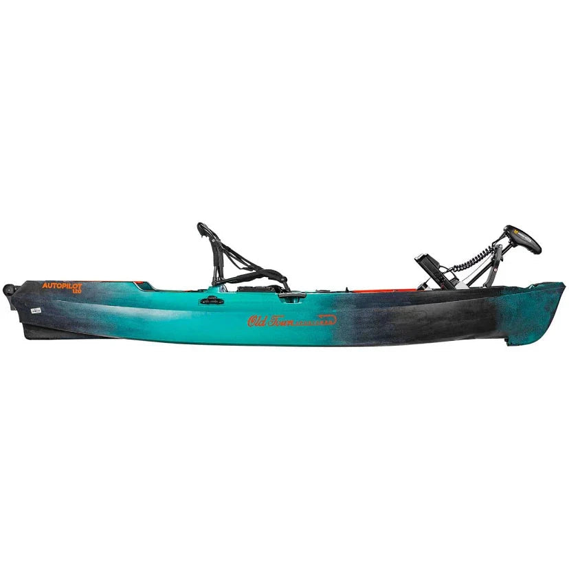 Old Town Sportsman AutoPilot 120 Motorized Fishing Kayak with Minn Kota Trolling Motor �� 12-ft