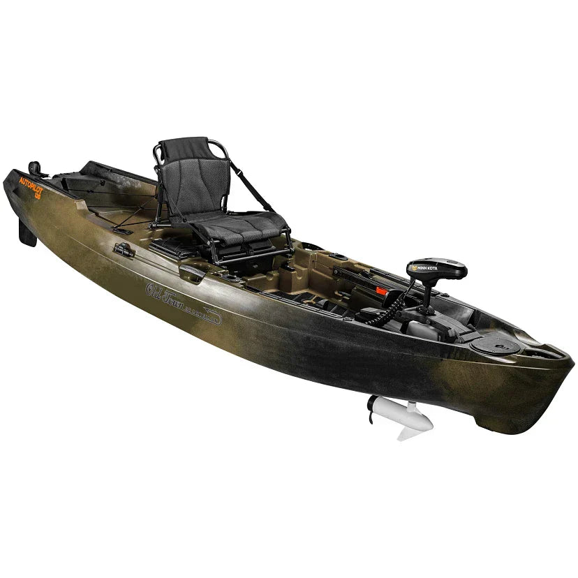 Old Town Sportsman AutoPilot 120 Motorized Fishing Kayak with Minn Kota Trolling Motor 锟斤拷 12-ft