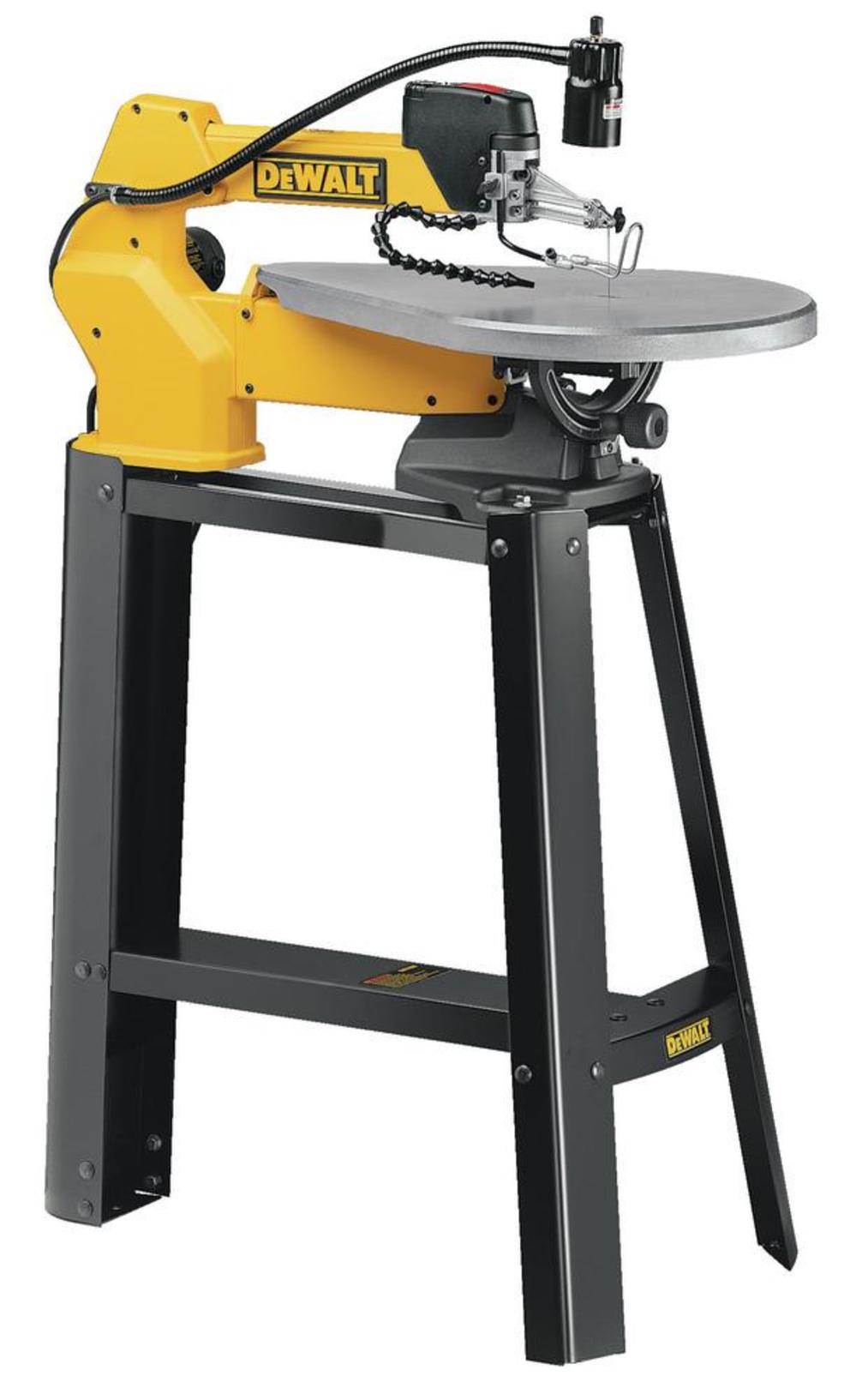 HEAVY-DUTY 20 VARIABLE-SPEED SCROLL SAW (DW788) ;