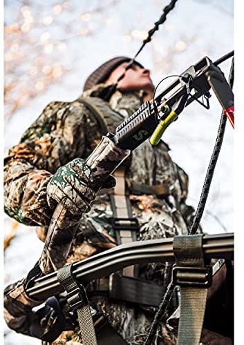 Summit Viper SD Climbing Treestand �� Lightweight Aluminum, Foam Padded Seat, 300 lbs Capacity, Includes Safety Harness