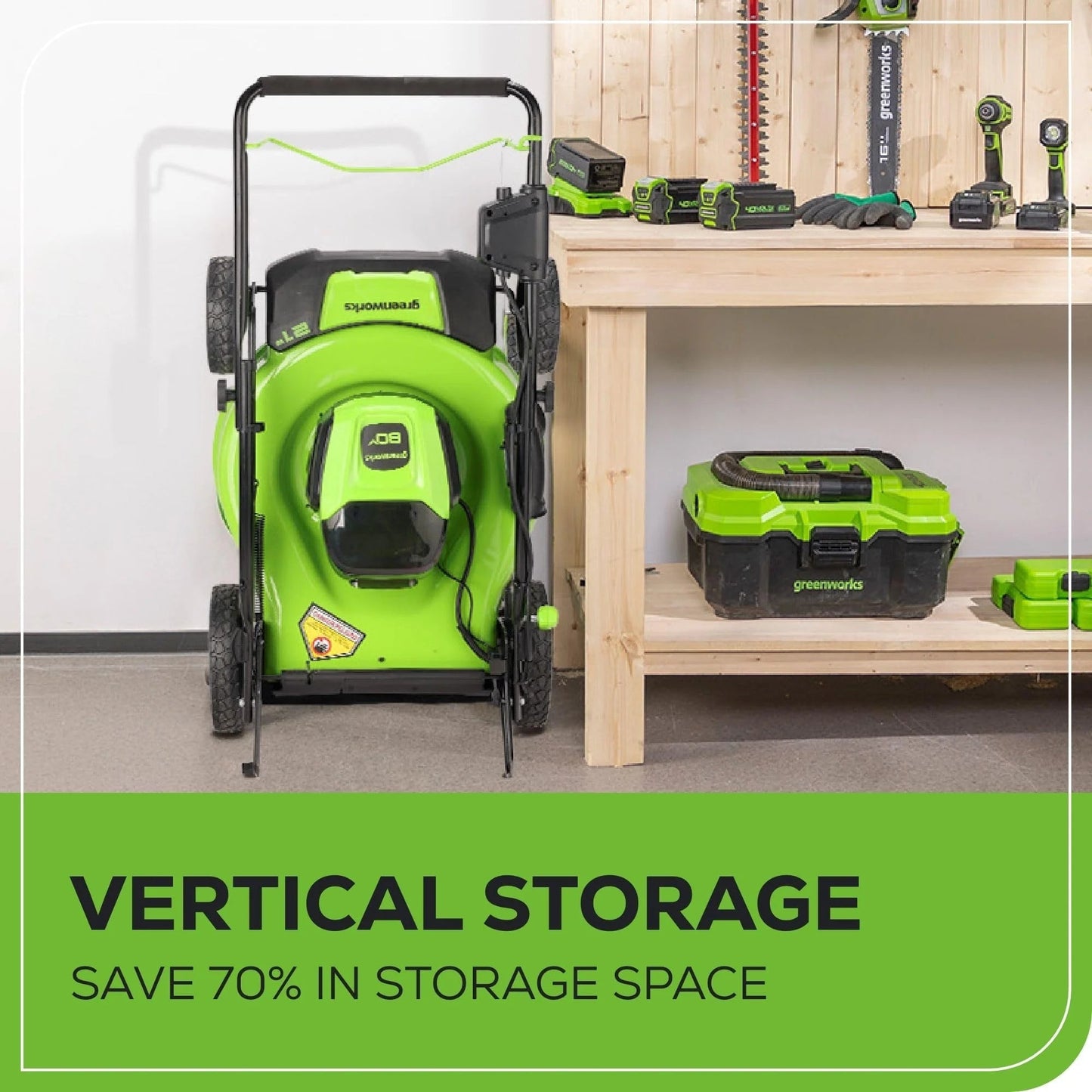 Greenworks 80V 21" Brushless Cordless Lawn Mower