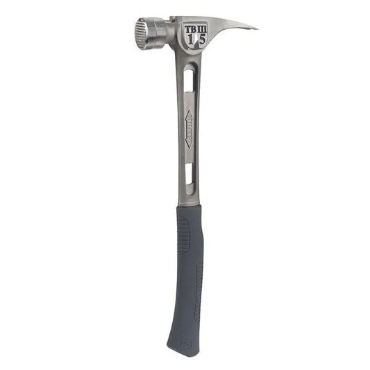 Stiletto TB3MC 15 oz Ti-Bone III Titanium Hammer with Milled Face Curved Handle