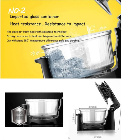 L.HPT Air Fryer Halogen Oven